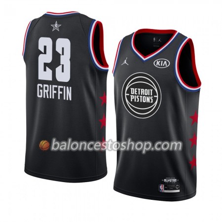 Camiseta Hombre NBA Detroit Pistons Blake Griffin 23 2019 All-Star Jordan Brand Negro Swingman Camiseta Hombre NBA Detroit Pistons Blake Griffin 23 2019 All-Star Jordan Brand Negro Swingman